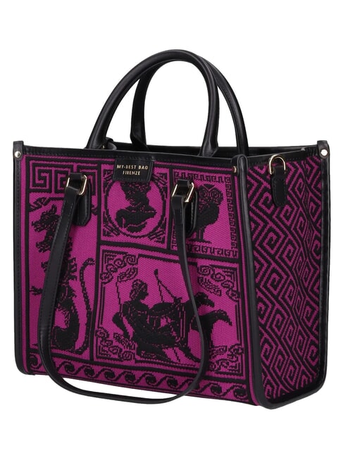ATENA AGORA S Dreifach-Tragetasche purple - Damentaschen
