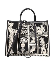 MY BEST BAG ATENA AGORA Dreifach-Tragetasche black/white - Damentaschen - 3