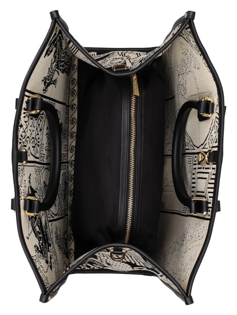 ATENA AGORA Dreifach-Tragetasche black/white - Damentaschen