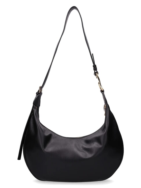 LEONIE Hobo-Tasche aus Leder nero - Damentaschen