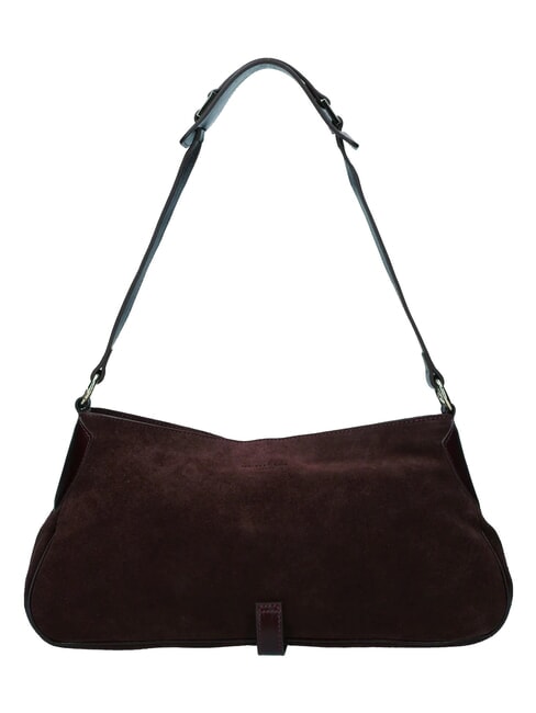 PARIS L Schultertasche mit Schultergurt dark brown - Damentaschen
