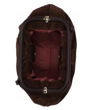 MY BEST BAG JANINE SUEDE Handtasche mit Schulterriemen dark brown - Damentaschen - 4
