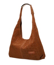 MY BEST BAG ELLISSE CROCO SUEDE Schultertasche, Leder cognac - Damentaschen - 3