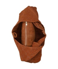 MY BEST BAG ELLISSE CROCO SUEDE Schultertasche, Leder cognac - Damentaschen - 5