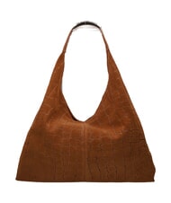 MY BEST BAG ELLISSE CROCO SUEDE Maxi-Schultertasche cognac - Damentaschen - 4