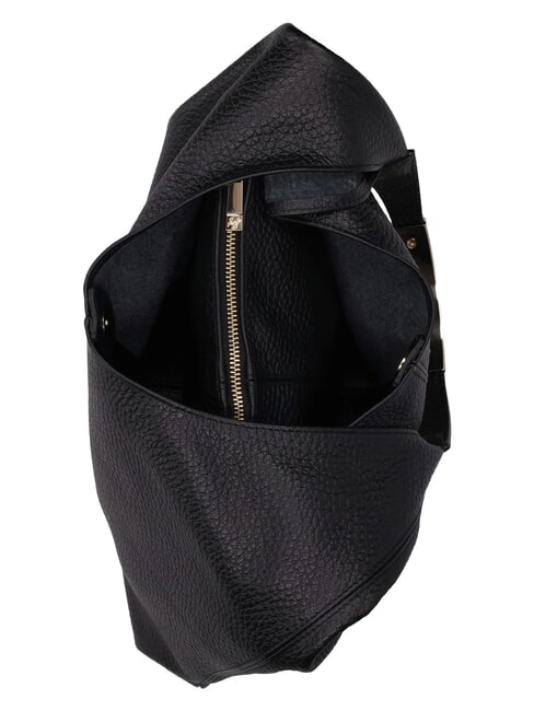 ELLISSE MACRO DOLLARO Schultertasche, Leder Schwarz - Damentaschen