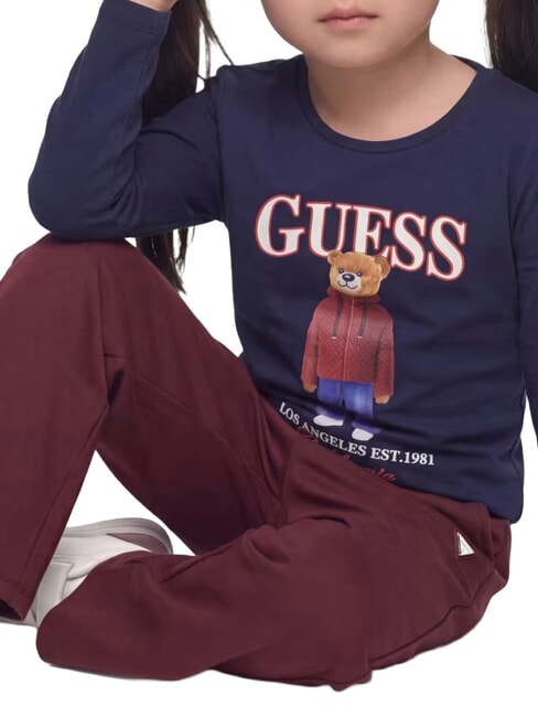 KIDS Lang&auml;rmeliges T-Shirt blau geschw&auml;rzt - Kinder-T-Shirt