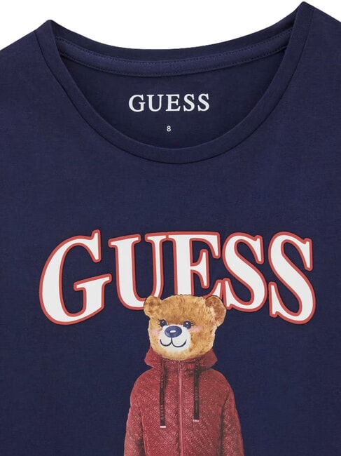 KIDS Lang&auml;rmeliges T-Shirt blau geschw&auml;rzt - Kinder-T-Shirt