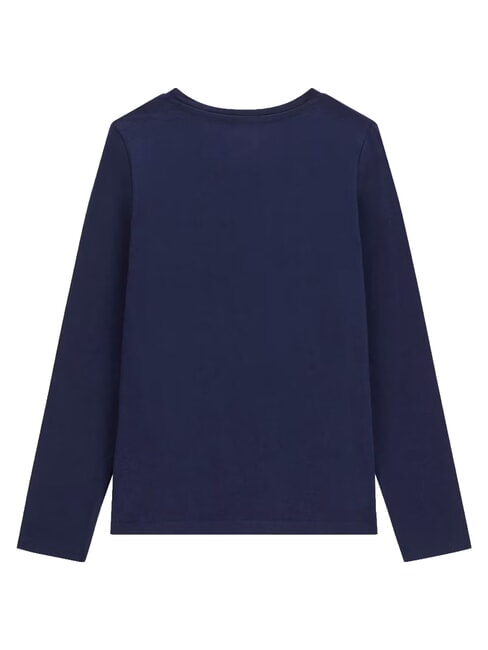 KIDS Lang&auml;rmeliges T-Shirt blau geschw&auml;rzt - Kinder-T-Shirt