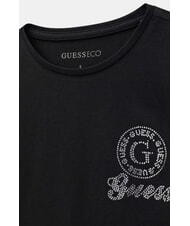 GUESS KIDS Lang&auml;rmeliges T-Shirt jetbla - Kinder-T-Shirt - 4