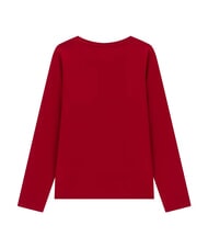 GUESS KIDS Lang&auml;rmeliges T-Shirt Rote-Bete-Saft - Kinder-T-Shirt - 7
