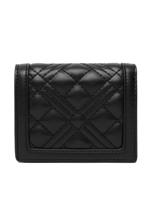 QUILTED Mini-Geldb&ouml;rse Schwarz - Brieftaschen Damen