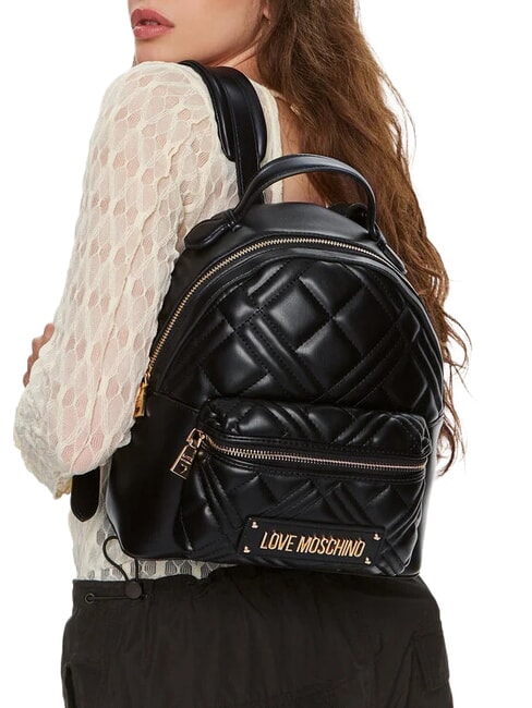 QUILTED Rucksack Schwarz - Damentaschen