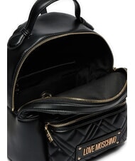 LOVE MOSCHINO QUILTED Rucksack Schwarz - Damentaschen - 4