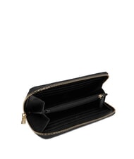 LOVE MOSCHINO QUILTED Rei&szlig;verschluss-Geldb&ouml;rse Schwarz - Brieftaschen Damen - 2