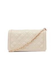 LOVE MOSCHINO QUILTED Clutch / Geldb&ouml;rse mit Schulterriemen Elfenbein - Brieftaschen Damen - 3