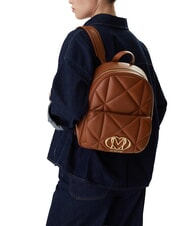 LOVE MOSCHINO EMBOSSED Rucksack mit Tasche LEDER - Damentaschen - 2