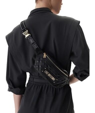 LOVE MOSCHINO QUILTED Beutel Schwarz - Damentaschen - 2