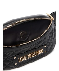 LOVE MOSCHINO QUILTED Beutel Schwarz - Damentaschen - 4