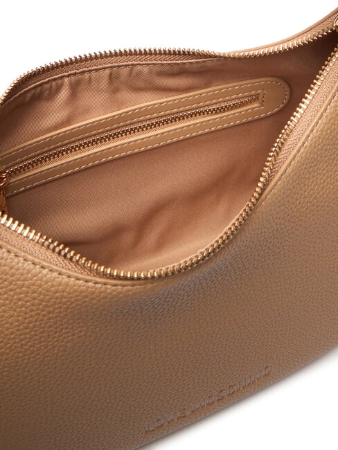 GIANT Schultertasche mit Schultergurt Beige - Damentaschen