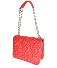 LOVE MOSCHINO QUILTED Umh&auml;ngetasche ROT - Damentaschen - 2