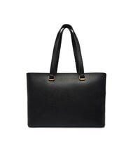 LOVE MOSCHINO HEART TURNLOCK Einkaufstasche Schwarz - Damentaschen - 3