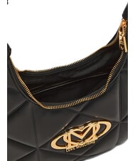 LOVE MOSCHINO EMBOSSED Q Umh&auml;ngetasche Schwarz - Damentaschen - 5