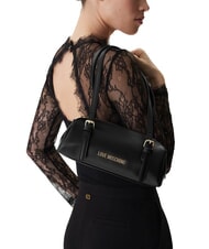 LOVE MOSCHINO SMART DAILY Umh&auml;ngetasche Schwarz - Damentaschen - 2