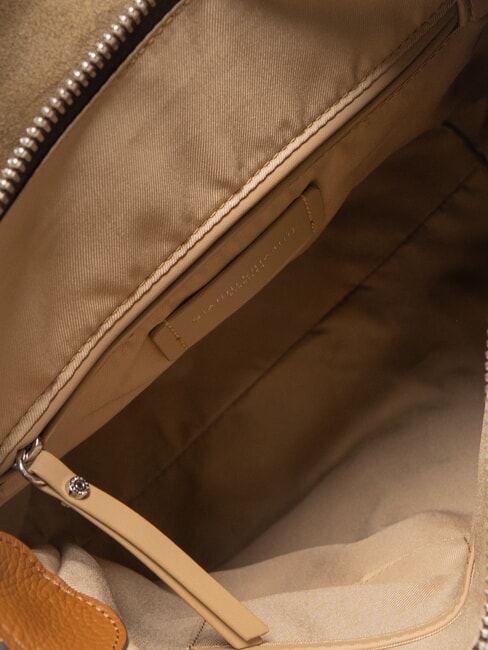 GIADA Lederrucksack f&uuml;r Damen Waln&uuml;sse - Damentaschen