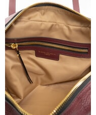 GIANNI CHIARINI ARYNA Schultertasche aus Leder Weinbeere - Damentaschen - 5
