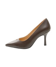 FURLA ATELIER  Lederdekollet&eacute;, 9 cm Absatz Schokolade - Damenschuhe - 3
