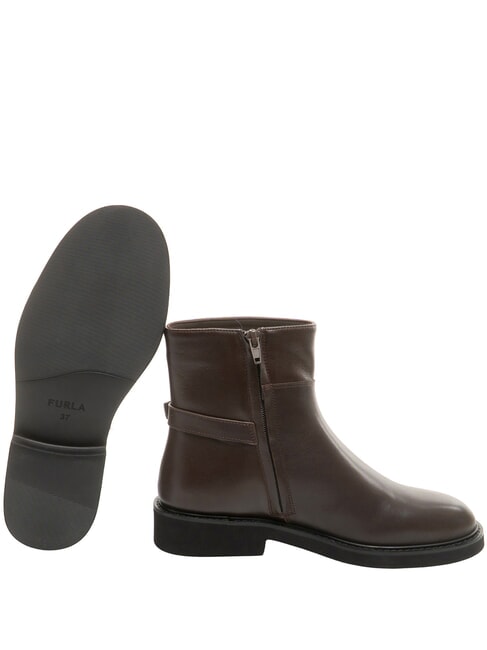 FROST  Lederstiefeletten Schokolade - Damenschuhe