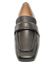 FURLA SIGNATURE  Ledermokassins Schwarz - Damenschuhe - 4