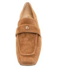 FURLA SIGNATURE  Wildleder-Loafer Cognac - Damenschuhe - 5