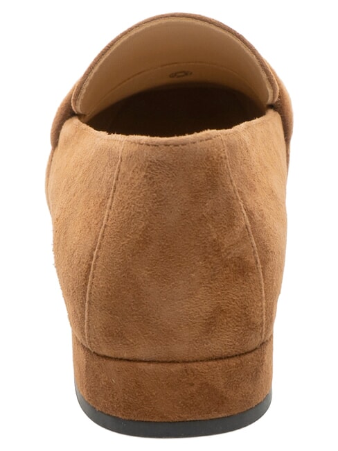SIGNATURE  Wildleder-Loafer Cognac - Damenschuhe