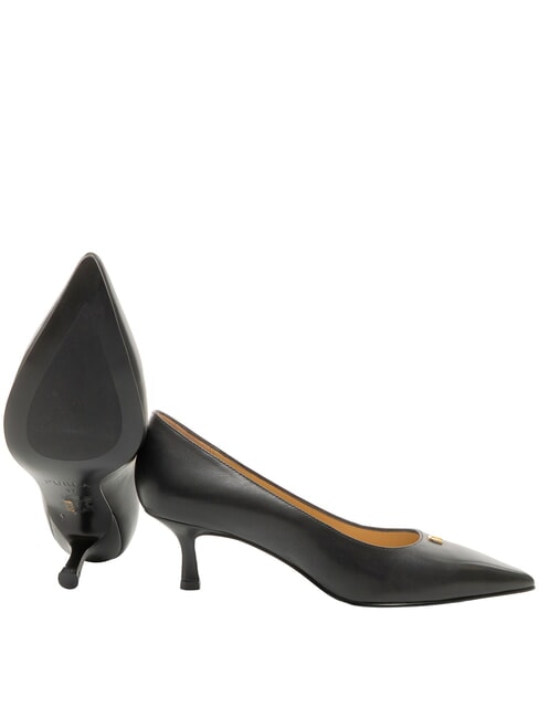 ATELIER  Lederdekollet&eacute; mit 5 cm Absatz Schwarz - Damenschuhe