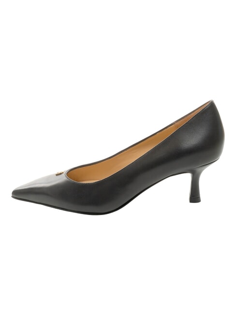 ATELIER  Lederdekollet&eacute; mit 5 cm Absatz Schwarz - Damenschuhe