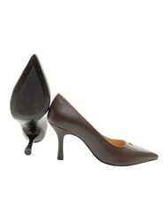FURLA ATELIER  Lederdekollet&eacute;, 9 cm Absatz Schokolade - Damenschuhe - 2