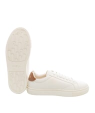 FURLA CITY Zweifarbige Sneaker Talkumpuder h + Cognac h - Damenschuhe - 2