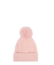 GUESS KIDS POM POM Hut mit Bommeln rosa Zucker - Kinderh&uuml;te - 2