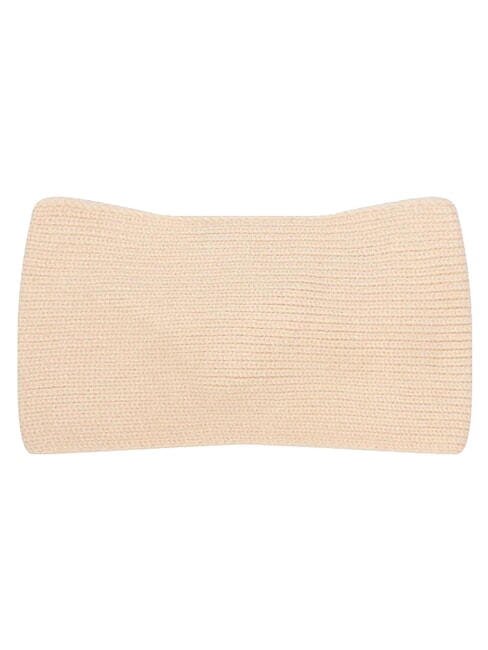 KNITTED Glitzer-Haarreif NICHT-GERADE WEISS - M&uuml;tzen/H&uuml;te