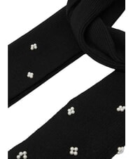 GUESS KNITTED Glitzerschal SCHWARZ - Schals - 3