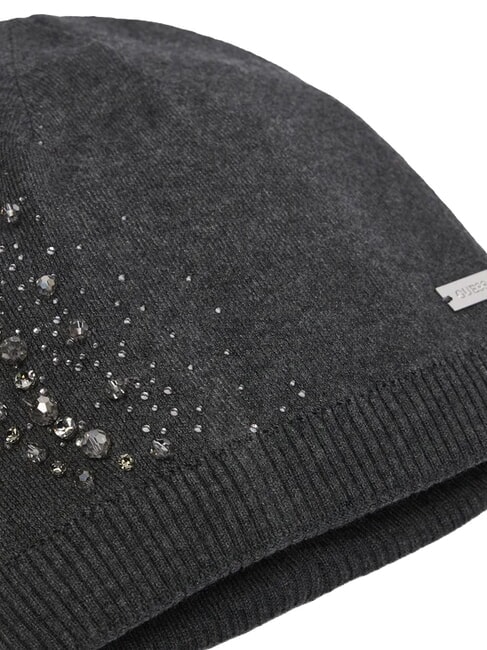 KNITTED Wollm&uuml;tze grau - M&uuml;tzen/H&uuml;te