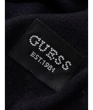 GUESS KNITTED Logo-Schal SCHWARZ - Schals - 4