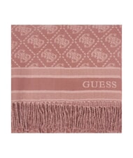 GUESS JACQUARD Schal mit Fransen Zimt-Logo - Schals - 4