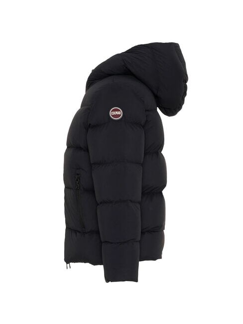 MINDSET Daunenjacke mit Kapuze schwarzer Vulkan - Kinder Jacken