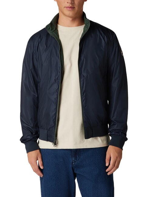 FIBERS Wendejacke botanisches Marineblau - Herrenjacken