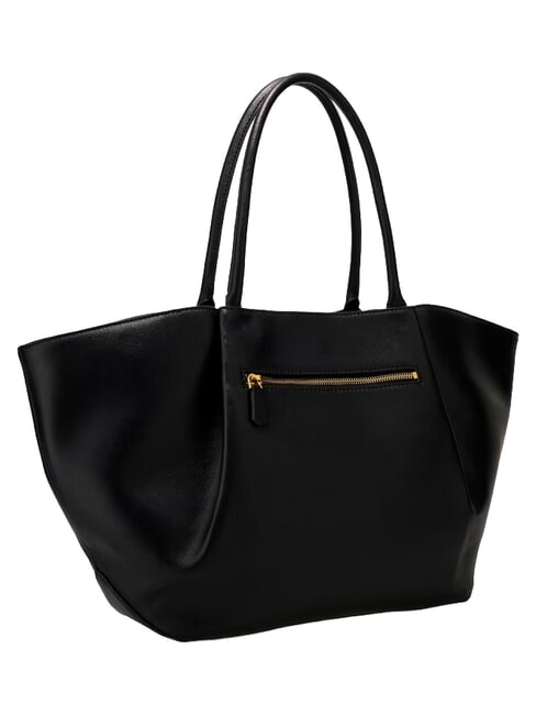 ALLEGRA Schultertasche mit zwei Henkeln SCHWARZ - Damentaschen