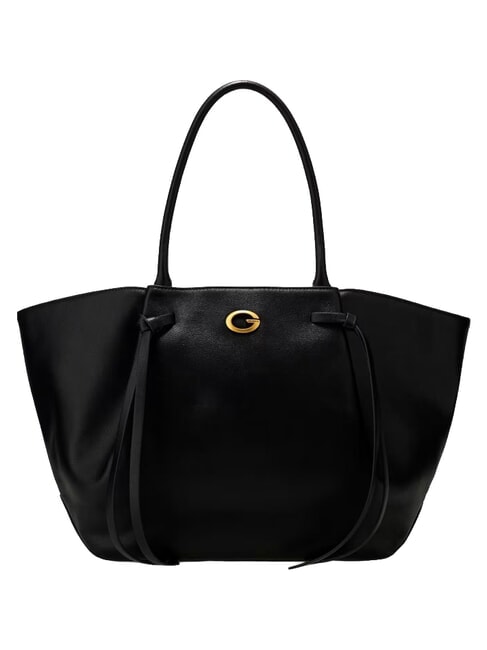 ALLEGRA Schultertasche mit zwei Henkeln SCHWARZ - Damentaschen