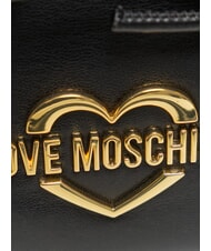 LOVE MOSCHINO SOFTY BOW Umh&auml;ngetasche Schwarz - Damentaschen - 3